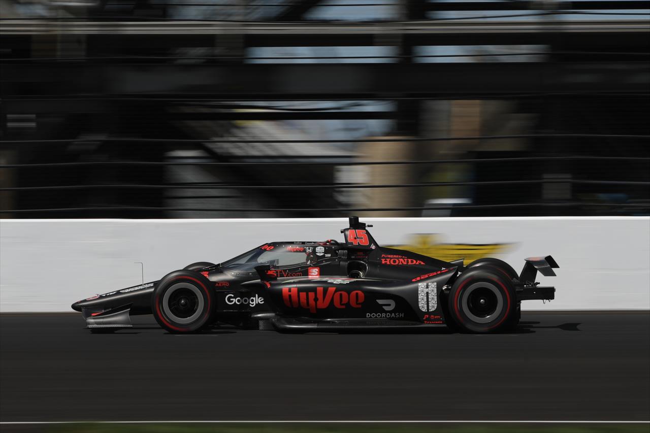 Jack Harvey - Indianapolis 500 Open Test - By: Chris Owens -- Photo by: Chris Owens